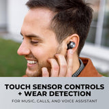 Technics EAH-AZ60M2EK (Black) Hi-Fi True Wireless Earbuds II with Noise Cancelling