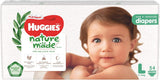 Huggies Platinum Naturemade Tape Diapers, L, 54ct (Pack of 3)