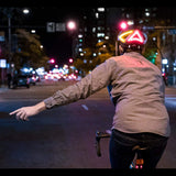 Lumos Kickstart Smart Helmet (Charcoal Black) | Bike Accessories | Adult: Men, Women | Front and Rear LED Lights | Turn Signals | Brake Lights | Bluetooth Connected