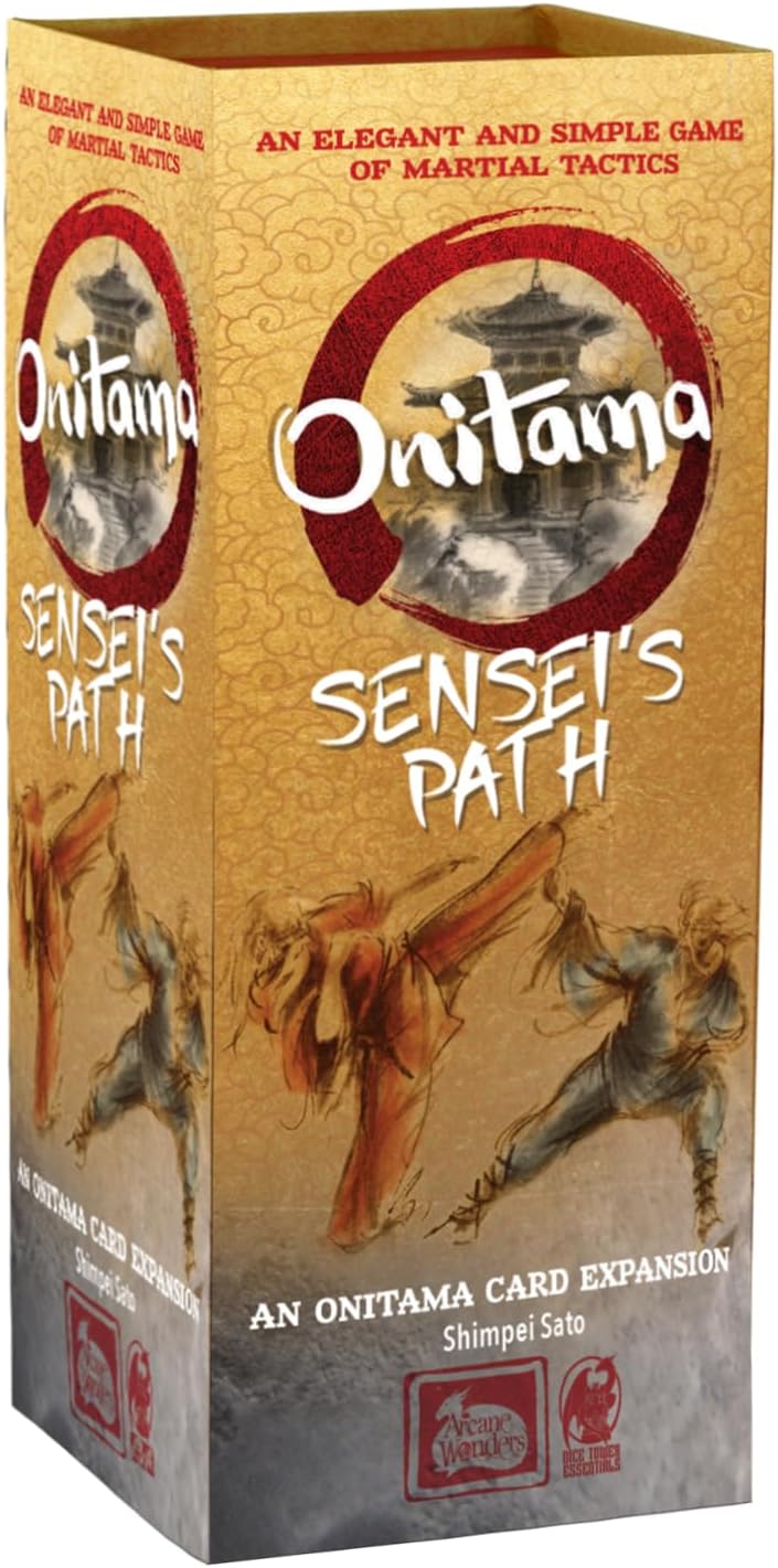 Arcane Wonders DTE02ONX1AWG Onitama Senseis Path Card Game Main image