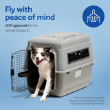 Petmate Sky Kennel For Pets From 30to50 Pound Light Gray