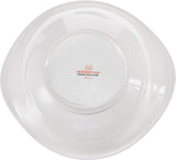 Moderne Porcelain 11.75" Sashimi Bowl, White, 2-Piece