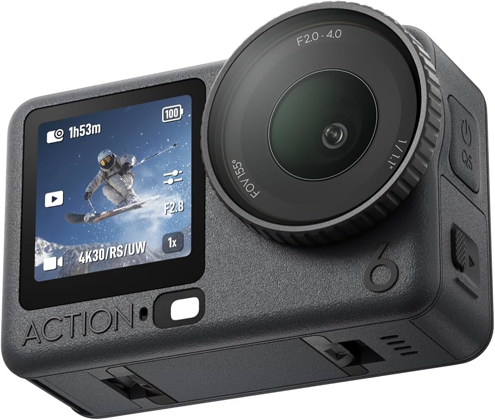 DJI Osmo Action Camera 6 Standard Combo with Utility Frame & Dual Direction Mini Extension Rod