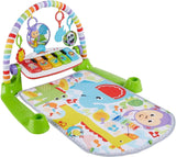 MATTEL FGG45 Fisher-Price Deluxe Kick 'n Play Piano Gym Green