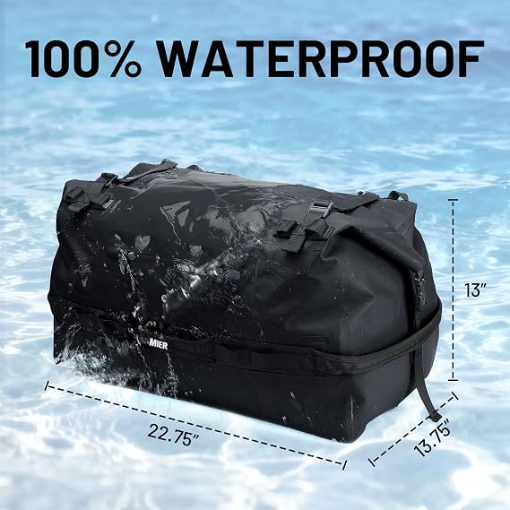 MIER Large Waterproof Backpack Roll Top Dry Bag 60L
