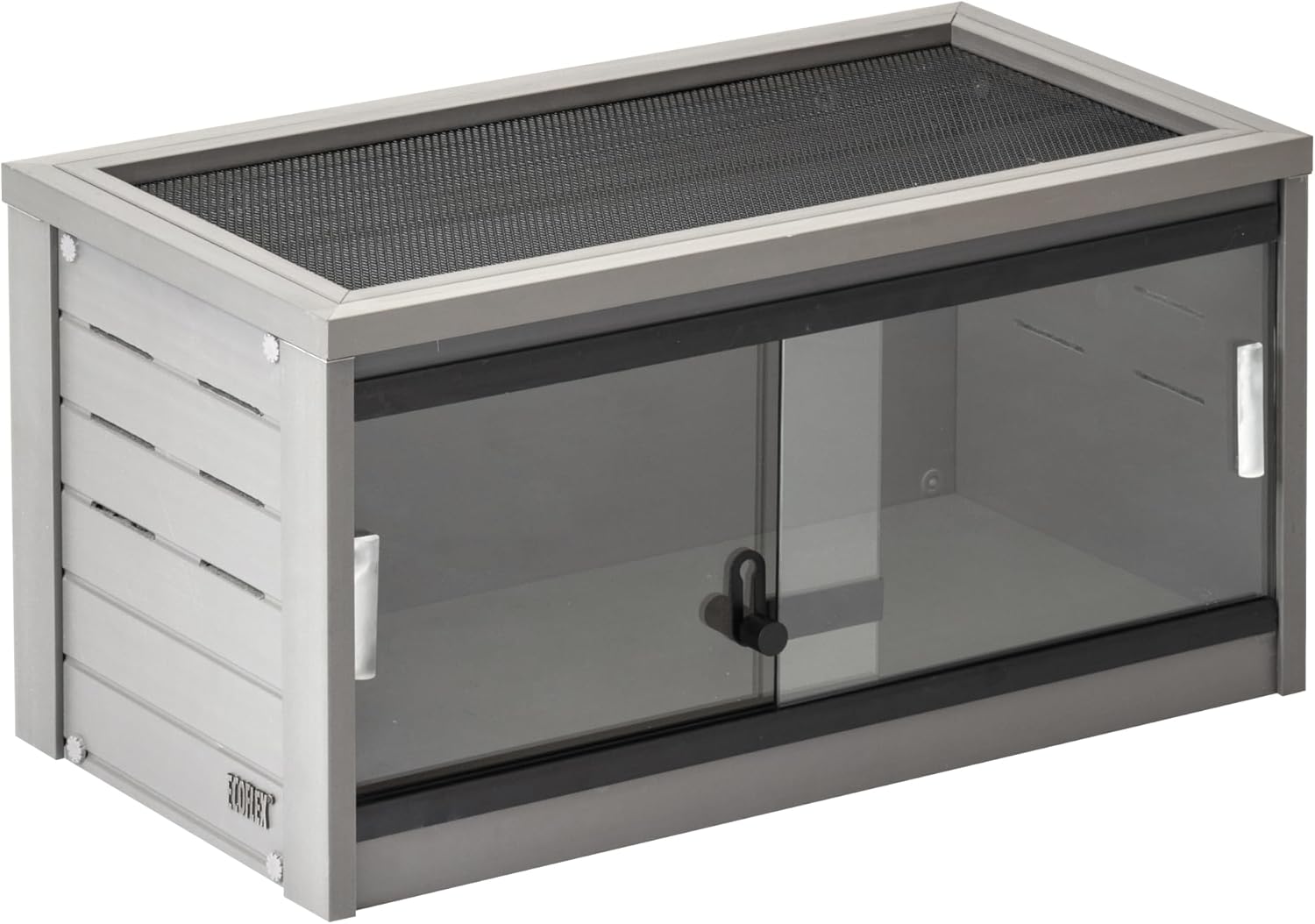 New Age Pet ECOFLEX 24"" Mojave Reptile Habitat Lounge, Grey, Small (EHRML17-05S) Main image