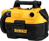 DEWALT DCV580H 20V MAX Cordless Wet-Dry Vacuum 17.10 Inch x 12.80 Inch x 12.30 Inch Yellows