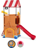 Radio Flyer Play & Fold Away Pirate Ship, Toddler Climber, Kids Playhouse For Ages 2-5