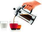 Bodum 11170-16 Chambord French Press 3 Cup Coffee Maker, 0.35L, Chrome
