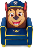 Delta Children Figural Upholstered Kids Chair, Nick Jr. PAW Patrol Chase, Blue