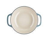 Lodge EC6D34 Enameled Dutch Oven, 6 Qt, Storm Blue