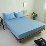 Palais Suite Summer Blue Fitted Sheet Set [King]