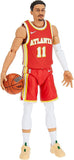 Hasbro Starting Lineup NBA Series 1 Trae Young Trae Young 6" Action Figure with Exclusive Panini Sports Trading Card Basketball F8186