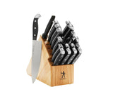 HENCKELS Premium Quality 20Pcs Statement Knife Set with Block (No Box)