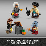 LEGO Star Wars : Skeleton Crew The Onyx Cinder Starship Set 75374 Collectible Building Toy for 10+ Year Old, Includes 5 Character Minifigures, Gift Idea for Kids and fans (1325 Pieces)