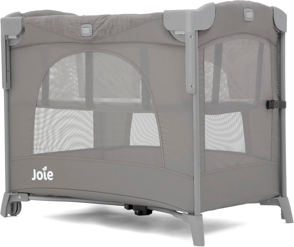 Joie Play Pen Baby Crib Foggy Grey