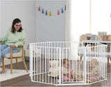 Regalo 4-in-1 Super Wide 16 foot Metal Safety Gate and Play Yard