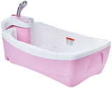 Summer Lil Luxuries Whirlpool Bubbling Spa & Shower (Pink) Luxurious Baby Bathtub with Circulating Water Jets