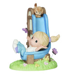 Precious Moments CC159001 2015 Collector's Club IG Kit J Girl and Puppy on Slide Figurine