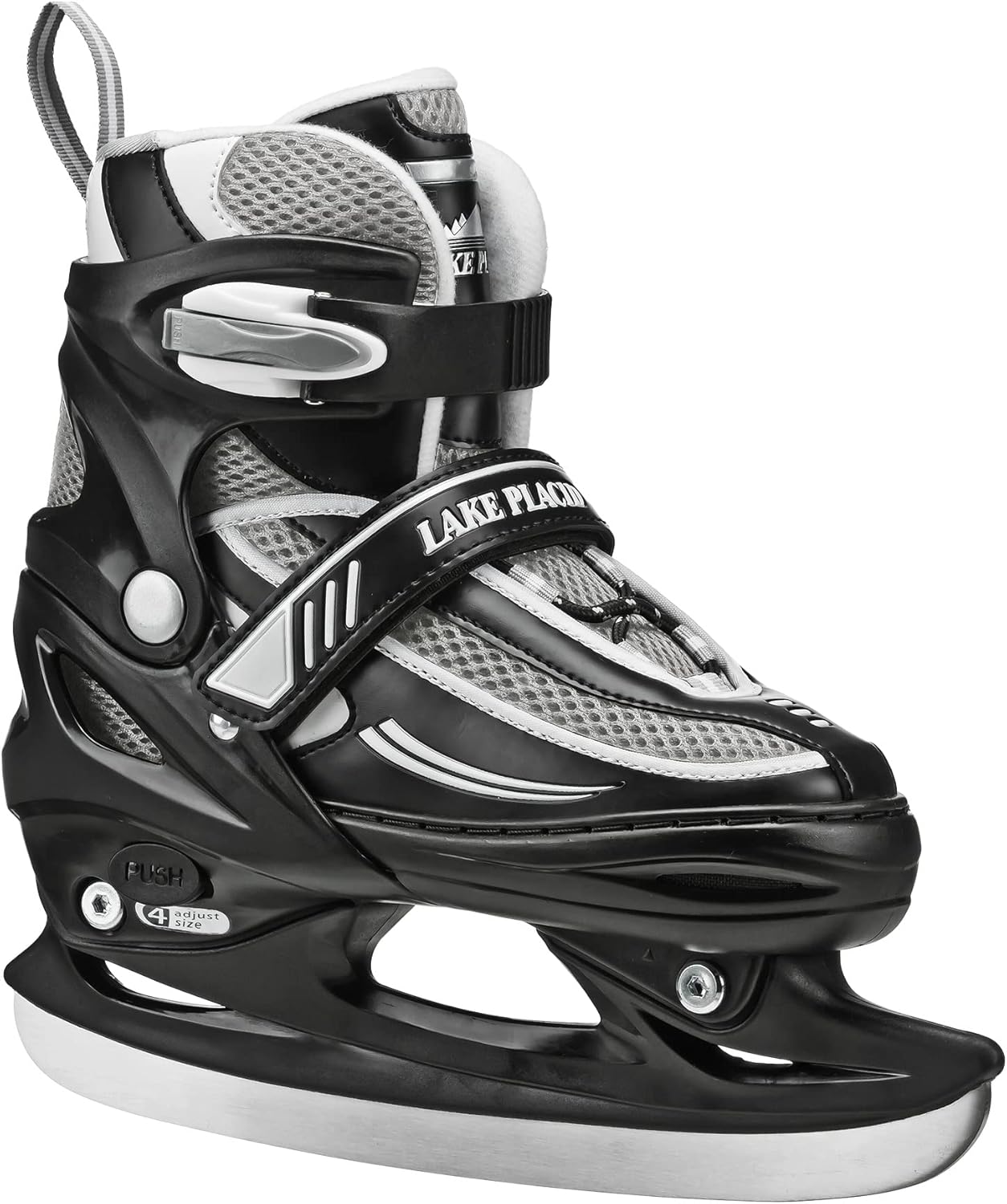 Lake Placid Summit Boy's Adjustable Ice Skate  USA 10J-13J