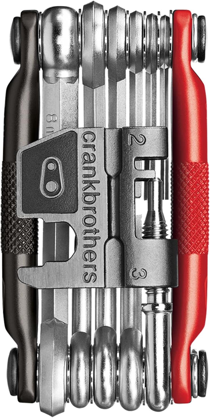 Crankbrothers 16193 Multi Tool M 17 Bike Tool Matte Black And Red Main image