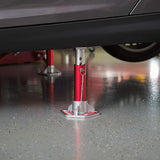 BIG RED T43004 Torin Aluminum Jack Stands with Locking Support Pins: 3 Ton (6,000 lb) Capacity, Red/Silver, 1 Pair