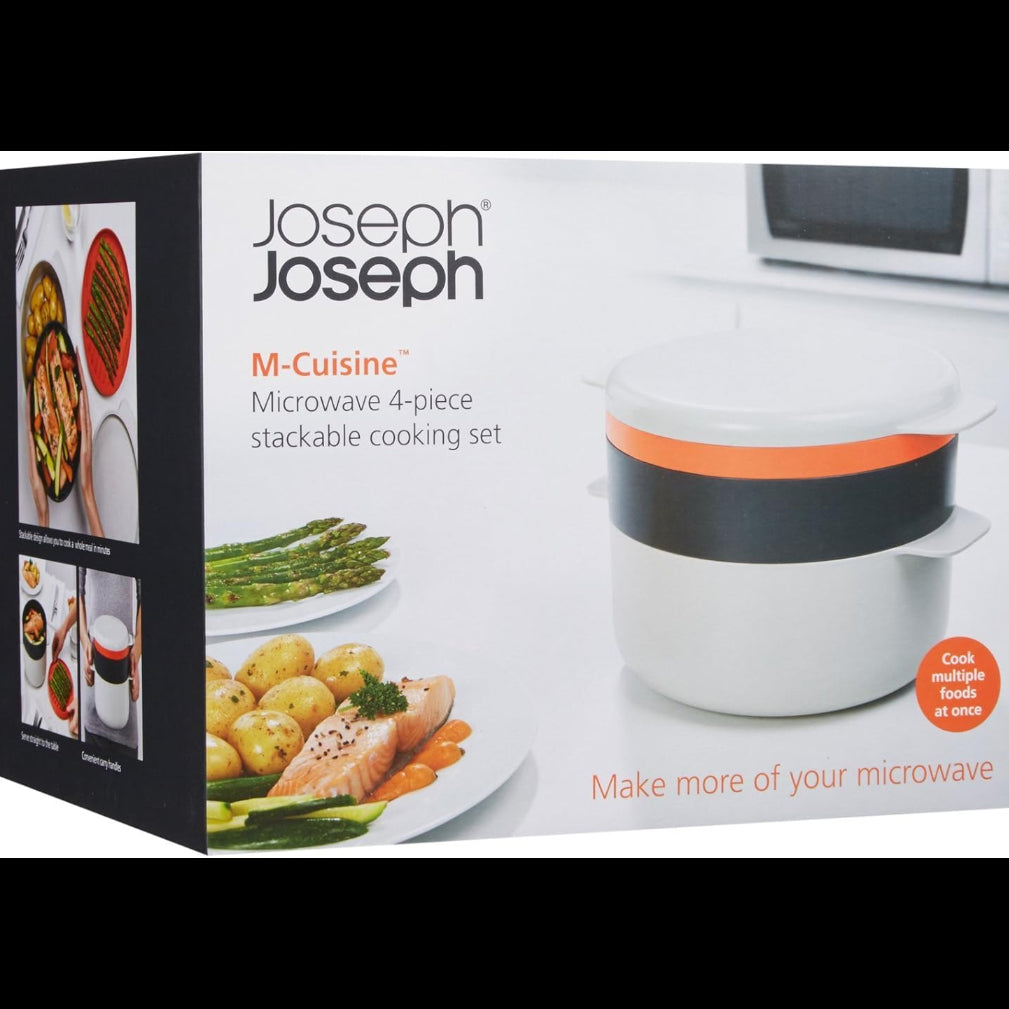Joseph Joseph MCuisine Stackable Microwave Cooking Set 4 Piece