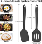 Tovolo Coukre Set of 2 Silicone Spatulas, Heat-Resistant