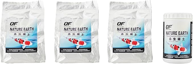 Ocean Free WC206 Nature Earth for Ponds, Concrete Ponds and Koi Tanks, 6kg