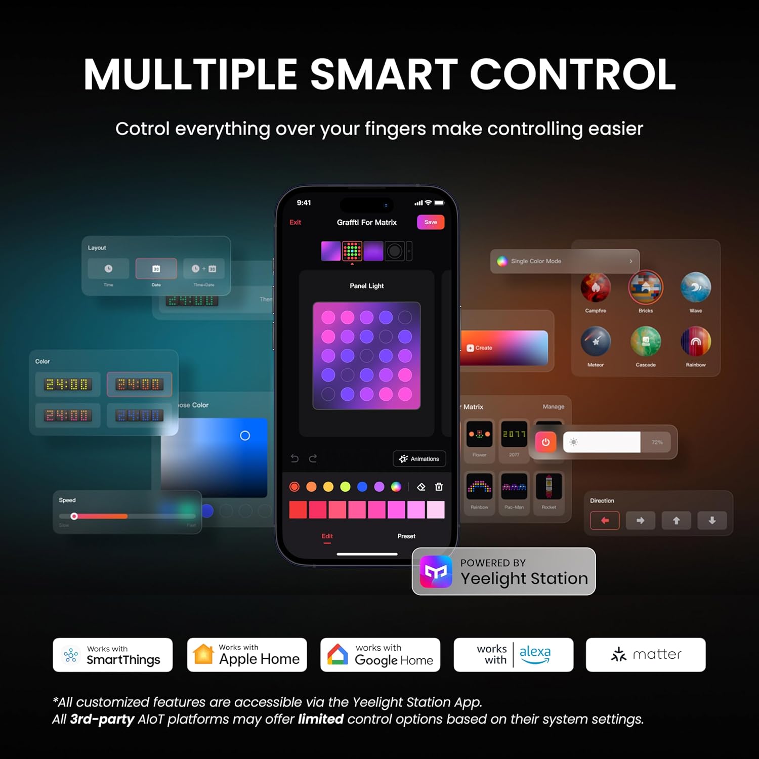 Yeelight Cube Smart Lamp Starter Matrix