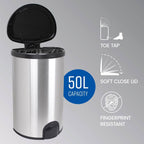 White Magic Smart Bin 50L