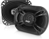 Pyle 3-Way Universal Car Stereo Speakers - 400W 6” x 8” Triaxial Loud Pro Audio Car Speaker Universal OEM Quick Replacement Component Speaker Vehicle Door/Side Panel Mount Compatible - PL6183BK (Pair)