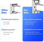 BOQORAD Wall Mounted Clothes Hanger Rack