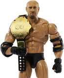 WWE Fan TakeOver Ultimate Edition Goldberg Action Figure, 6-inch Collectible with WCW Championship accessories