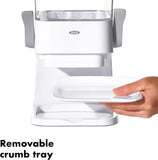 OXO Good Grips Countertop Cereal Dispenser, Clear/White (11125700) 5.5 qt.