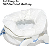 OXO Tot 2in1 Go Potty Refill Bags 30ct
