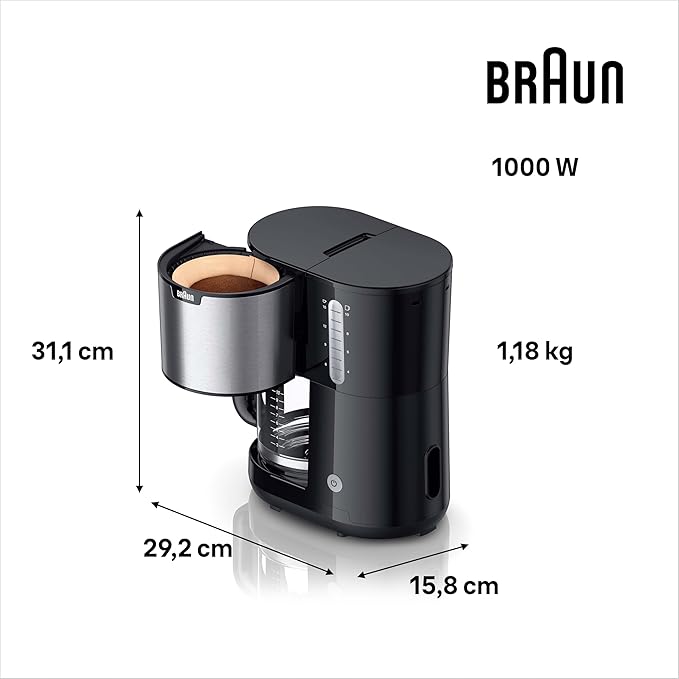Braun Household PurShine KF 1500 BK Coffee Machine Secondary image