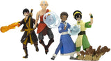 The Loyal Subjects Avatar: The Last Airbender Elements BST AXN 5-inch Action Figure Anime 4-Pack