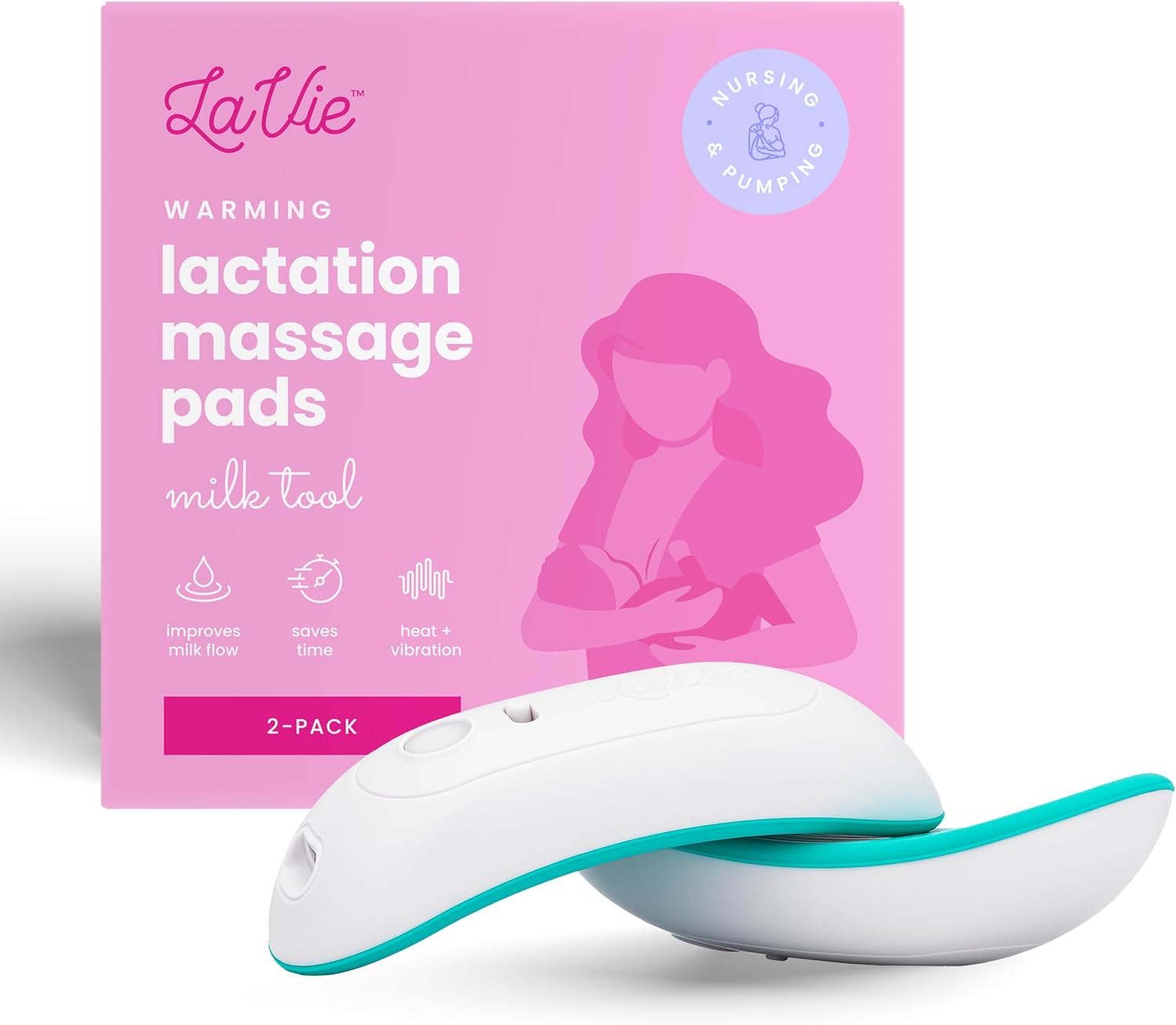 Lavie Warming Lactation Massage Pads Main image