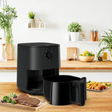 Tefal Easy Fry Essential EY1308 - Air Fryer, 3.5L Capacity, 80°C - 200°C, Die Cast Grill Plate, 60 min Timer, Oil-Less Fryer, Compact Design, Healthy Cooking, Dishwasher-Safe Parts