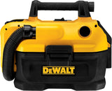 DEWALT DCV580H 20V MAX Cordless Wet-Dry Vacuum 17.10 Inch x 12.80 Inch x 12.30 Inch Yellows