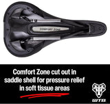 WTB Volt Bike Saddle | Comfortable Mountain Bike Seat | Durable, Contoured MTB Seat for Gravel, Trail, and Enduro