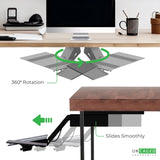 KEYBOARD TRAY KT2 641/ERGONOMICKT2 Ergonomic Under-Desk Adjustable Height & Angle Sit to Stand Up Keyboard Tray with negative tilt Best standing desk computer keyboard holder drawer