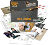 University Games 33281 Murder Mystery Party Case Files: Fire in Adlerstein Unsolved Mystery Detective Case File Game