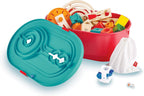 HAPE E6027 Quadrilla Stack Track Bucket Set