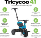 JOOVY Tricycoo 4.1 Tricycle Blue
