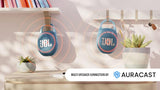 JBL Clip 5 - Ultra-Portable, Waterproof & Dustproof Bluetooth Speaker, Big Pro Sound with Punchy bass, Integrated Carabiner, Up to 12 Hours of Play, Made in Part with Recycled Materials Purple