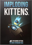 EXPLODING KITTENS Imploding Kittens: This is the First Expansion of Exploding Kittens, Black