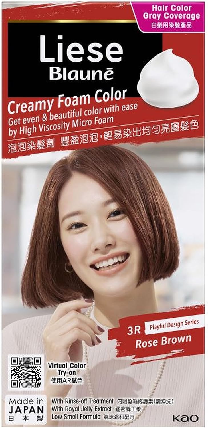 Liese Blaune Creamy Foam Color Rose Brown