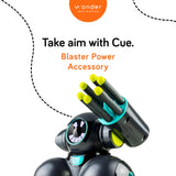 Wonder Workshop Blaster Power Accessory for Cue Robot – Coding Robot for Kids 10+ – Advance Learn to Code